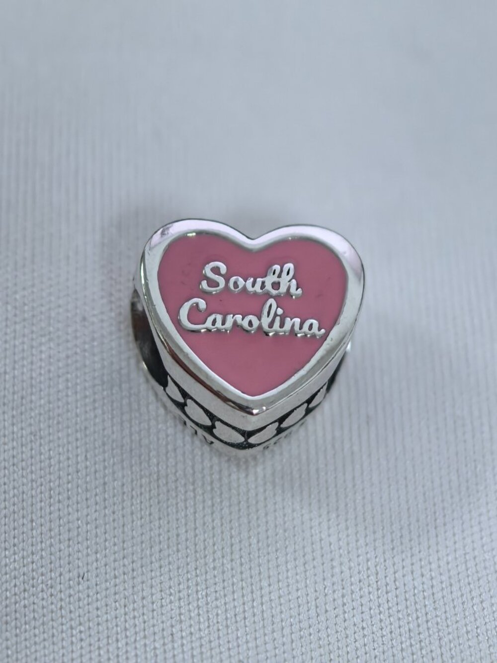 Pandora South Carolina Exclusive Dangle Charm Pendant, S925 Silver Jewelry - Picture 2 of 4